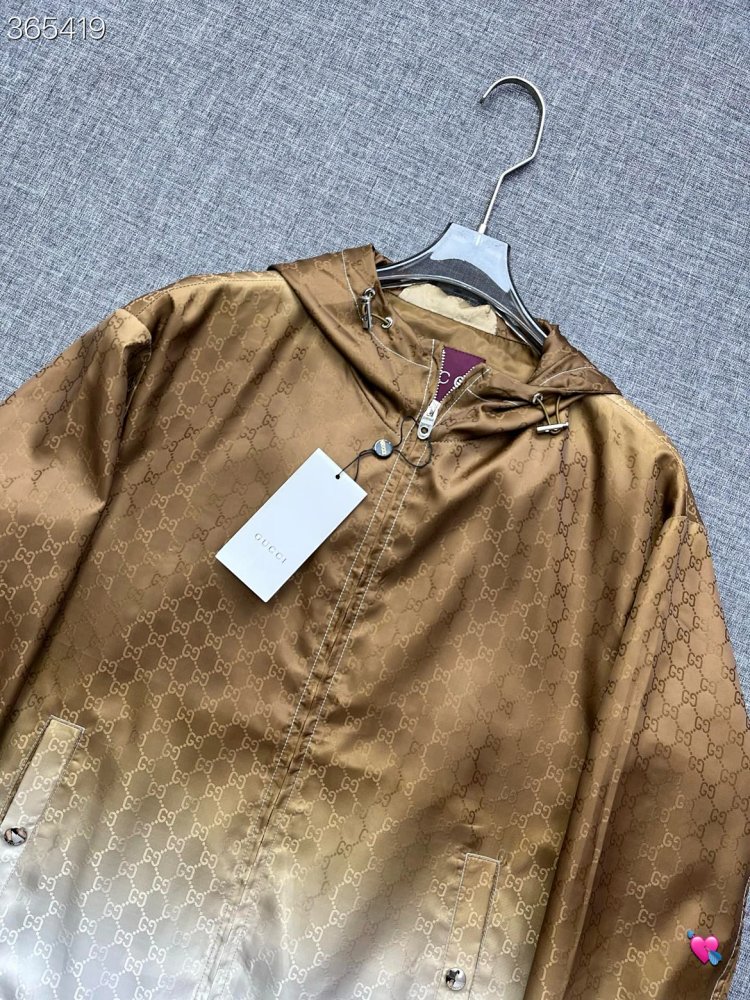 GUCCI 2026 new men's fashionable casual hooded jacket jacket | Superrbuy Spreadsheet