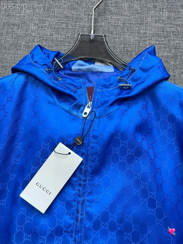 GUCCI 2026 new men's fashionable casual hooded jacket jacket | Superrbuy Spreadsheet