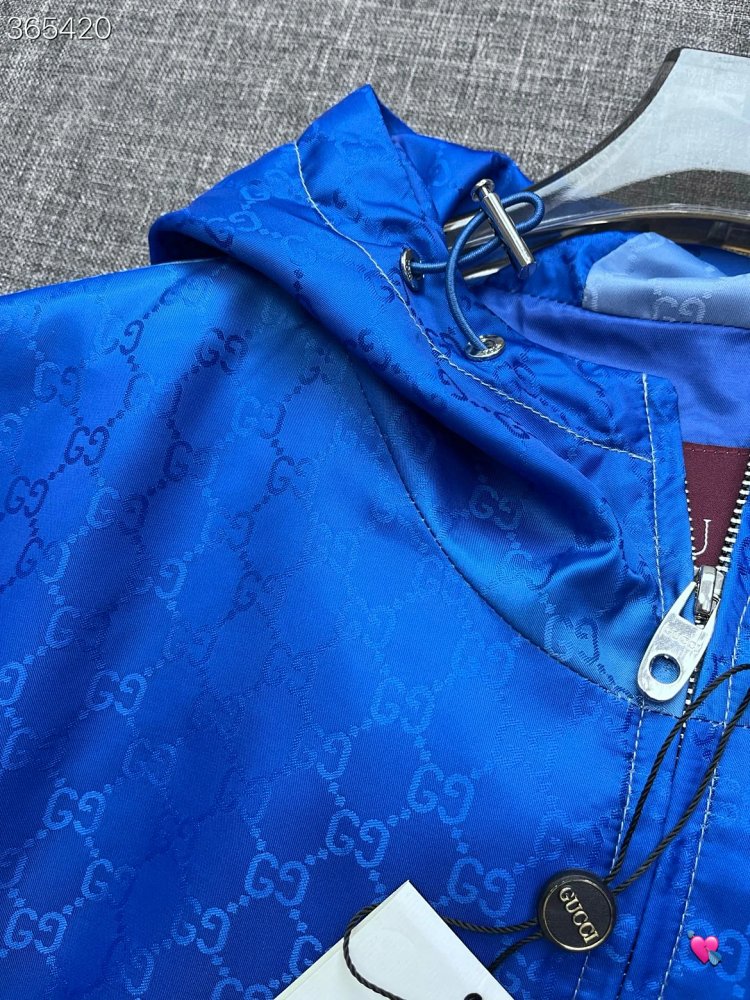 GUCCI 2026 new men's fashionable casual hooded jacket jacket | Superrbuy Spreadsheet