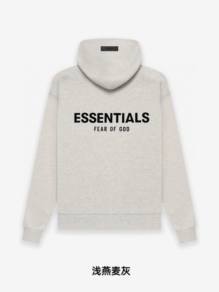 FEAR OF GOD FOG ESSENTIALSHigh street plush printed hoodie sweatshirt | Superrbuy Spreadsheet