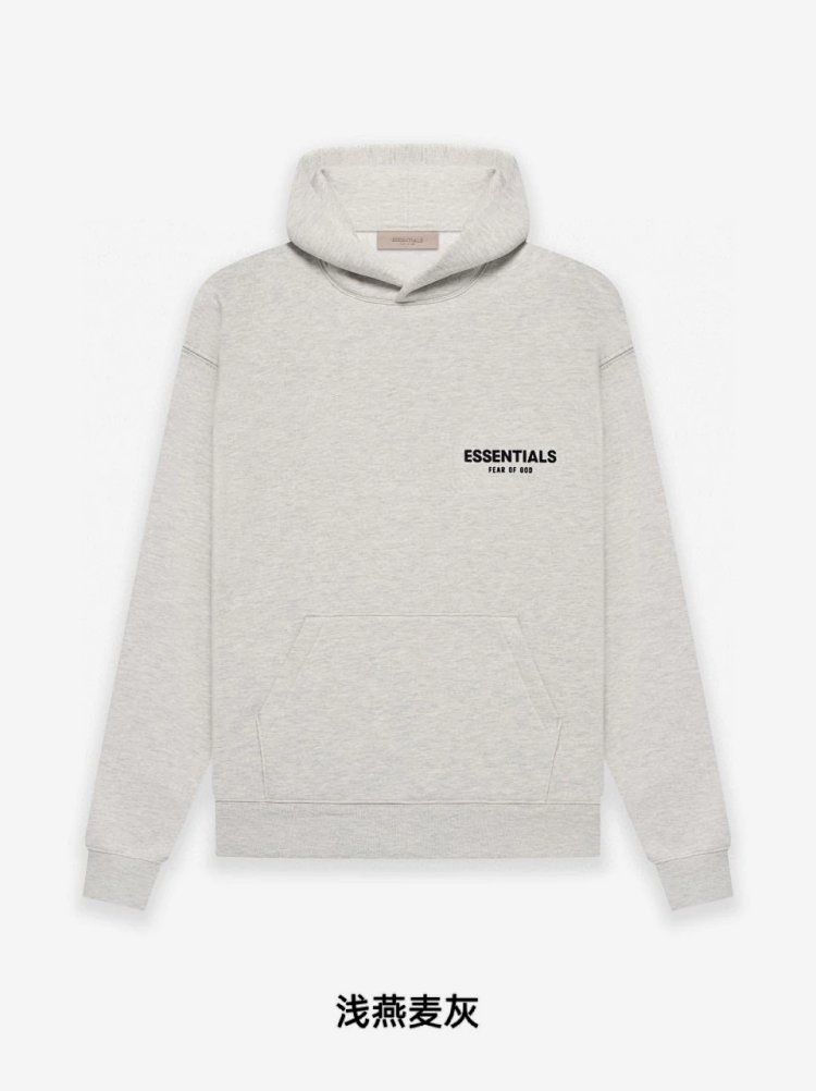 FEAR OF GOD FOG ESSENTIALSHigh street plush printed hoodie sweatshirt | Superrbuy Spreadsheet