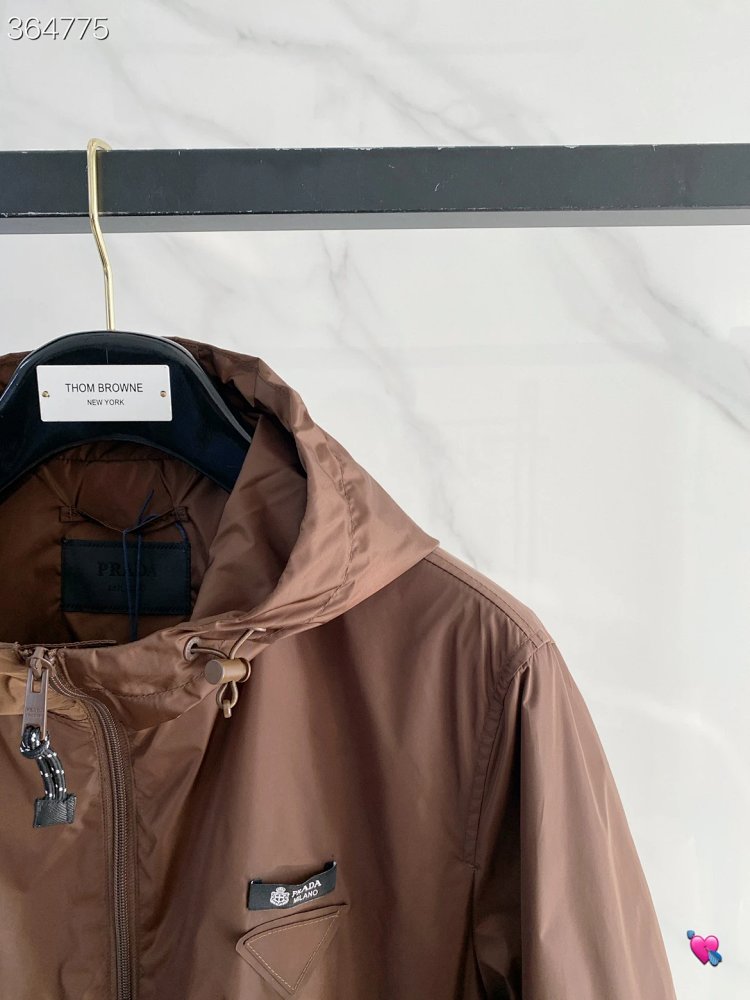 Prada 2026 Spring/Summer New Men's Fashion Hooded Casual Jacket | Superrbuy Spreadsheet