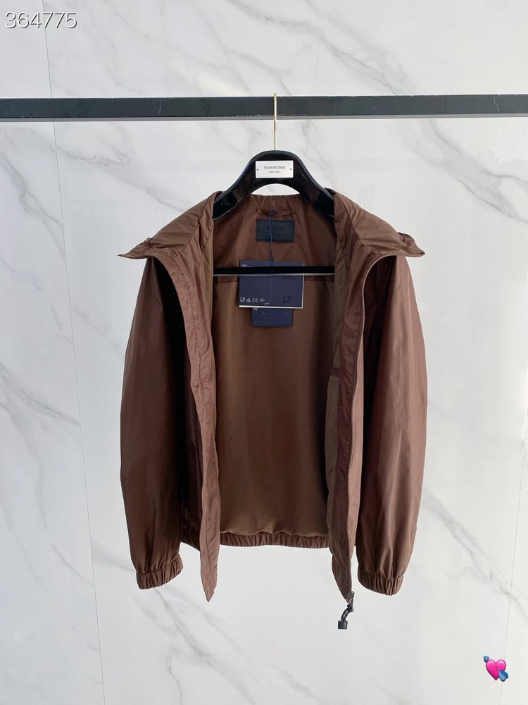Prada 2026 Spring/Summer New Men's Fashion Hooded Casual Jacket | Superrbuy Spreadsheet
