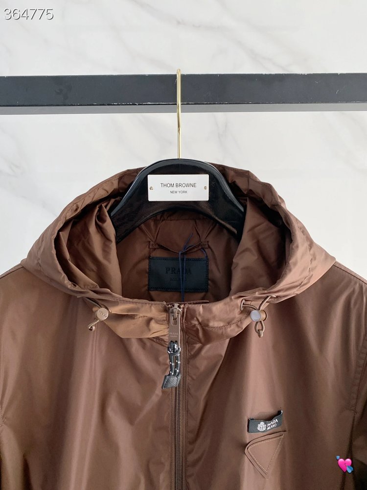 Prada 2026 Spring/Summer New Men's Fashion Hooded Casual Jacket | Superrbuy Spreadsheet