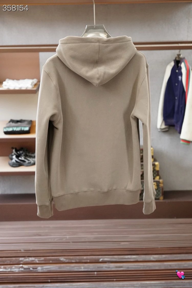 DiorClassic CD embroidered hooded pure cotton men's fashionable casual hooded sweatshirt | Superrbuy