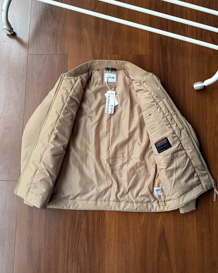 LACOSTEFrench Crocodile New Trendy Cotton Flight Jacket Cotton Coat BH2596 | Superrbuy Spreadsheet