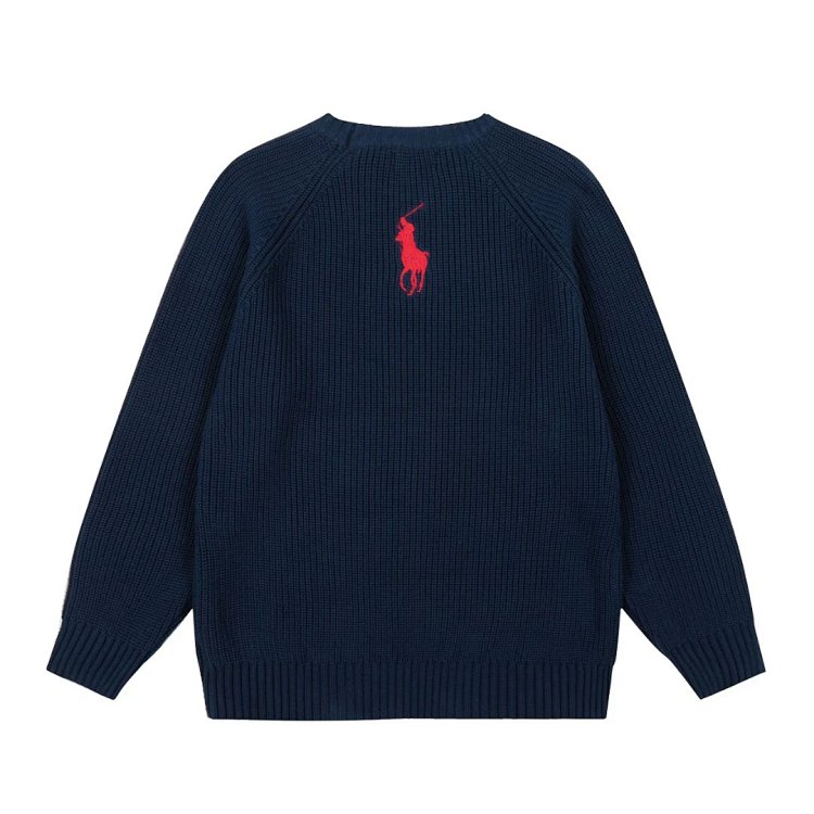 Ralph Lauren's new round neck embroidered knitted sweater | Superrbuy Spreadsheet