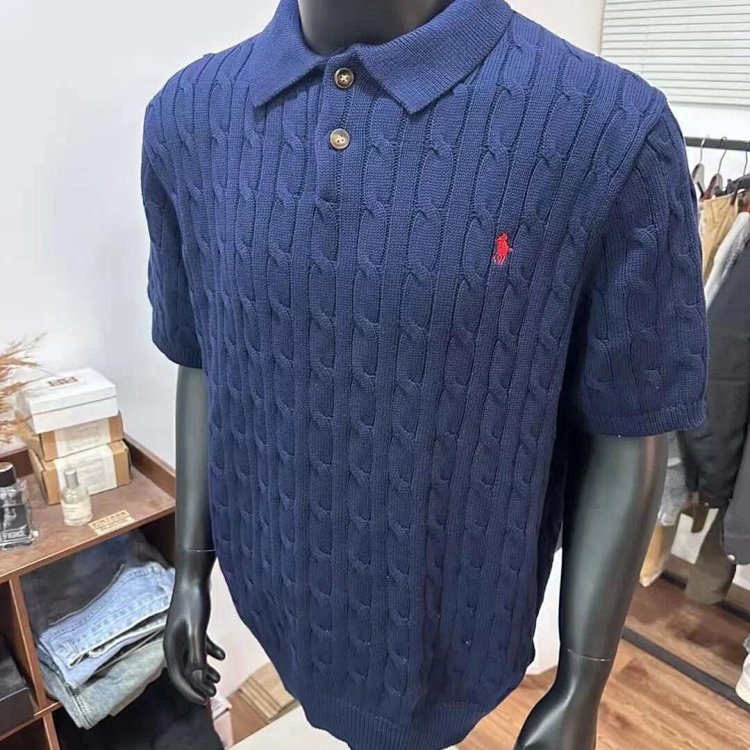 Ralph LaurenLight luxury short sleeved T-shirt men's sweater Paul Polo Ralph top half sleeved pony s