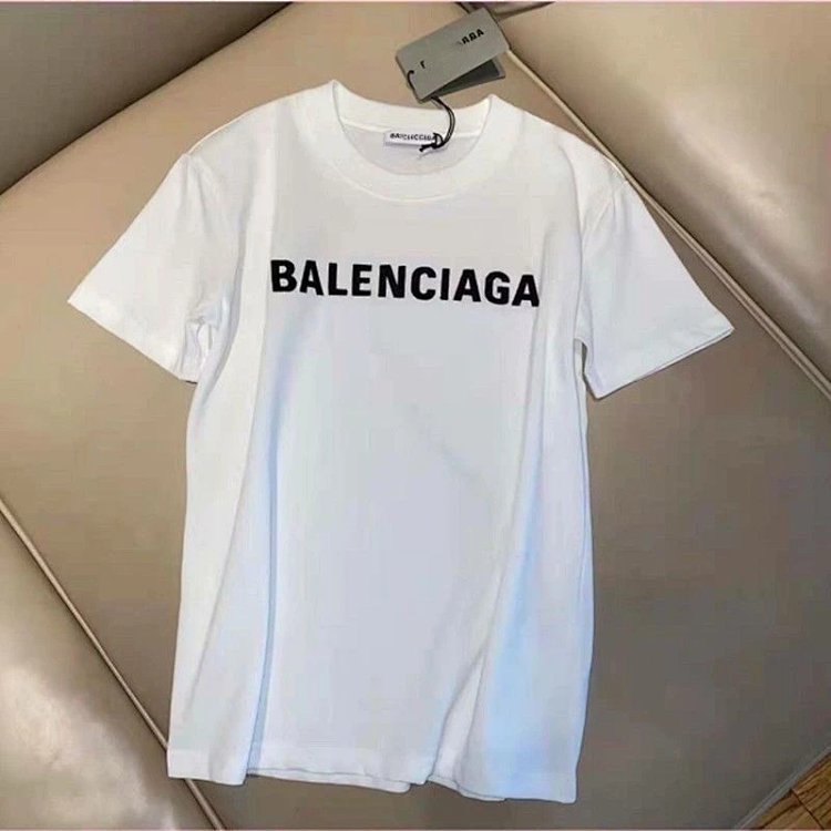 Balenciaga luxury short sleeved t-shirt for both men and women | Superrbuy Spreadsheet