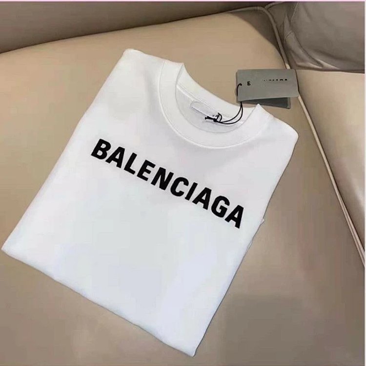 Balenciaga luxury short sleeved t-shirt for both men and women | Superrbuy Spreadsheet