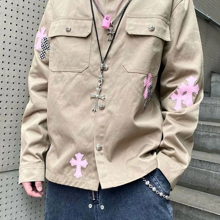 7743715359 Light Luxury Cowboy Coat Spring and Autumn Same Style Trendy Brand Men's Clothing | Super