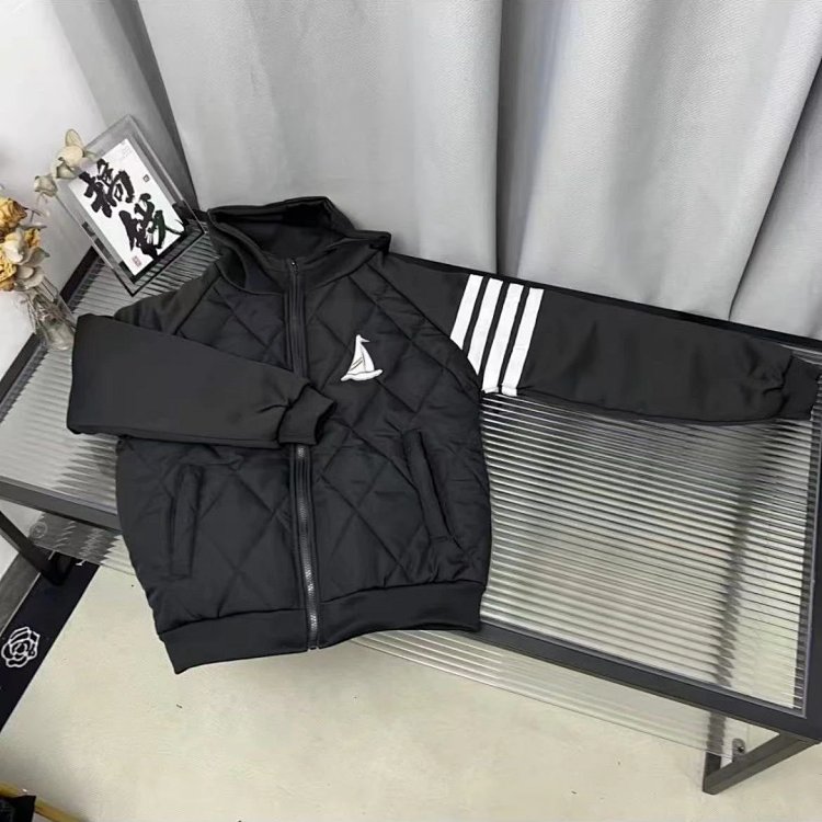 Sailing cardigan jacket, down cotton jacket, sailing four bar top | Superrbuy Spreadsheet