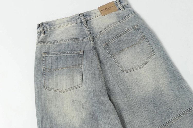 Balenciaga 25ss new Balenciaga silhouette denim pants from Balenciaga | Superrbuy Spreadsheet