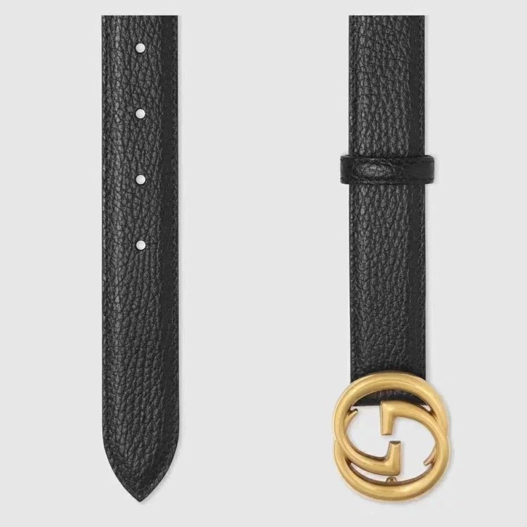 Gucci counter version cowhide double buckle waistband belt | Superrbuy Spreadsheet