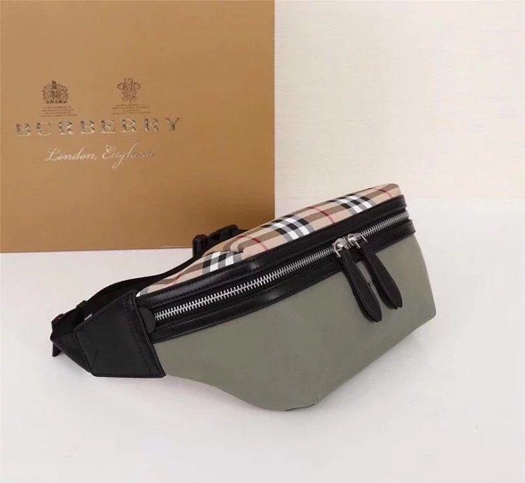 Burberry contrasting waist bag crossbody bag chest bag unisex | Superrbuy Spreadsheet