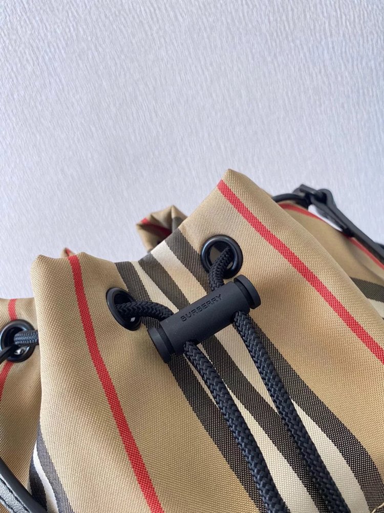 Burberry storage classic plaid canvas bucket bag drawstring bag | Superrbuy Spreadsheet