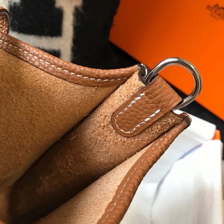 Hermes mini calf leather hollow shoulder crossbody buckle women's bag | Superrbuy Spreadsheet