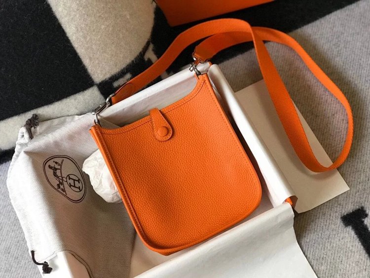 Hermes mini calf leather hollow shoulder crossbody buckle women's bag | Superrbuy Spreadsheet