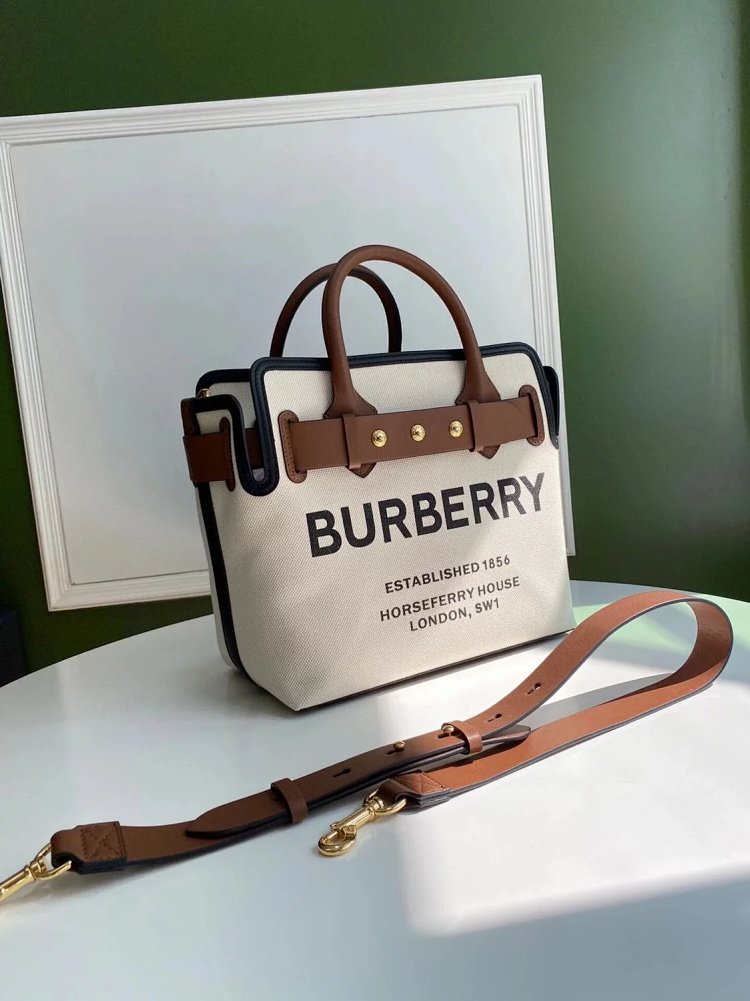 Burberry Belt ladies' large capacity tote bag shoulder bag | Superrbuy Spreadsheet