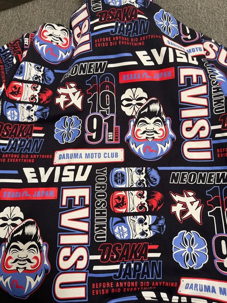 EVISU full print hoodie | Superrbuy Spreadsheet