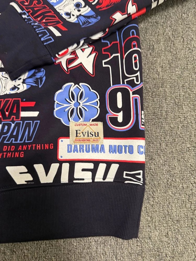 EVISU full print hoodie | Superrbuy Spreadsheet