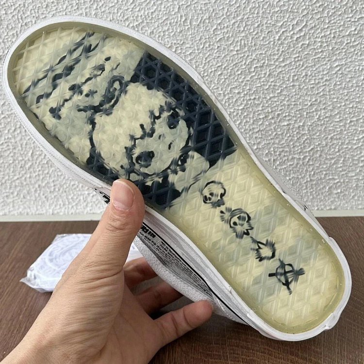 VANS Bubble Matt Ono Co branded Grey White Graffiti Casual Canvas Shoes | Superrbuy Spreadsheet