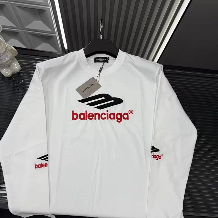 Balenciaga  Embroidered Printed T-shirt | Superrbuy Spreadsheet