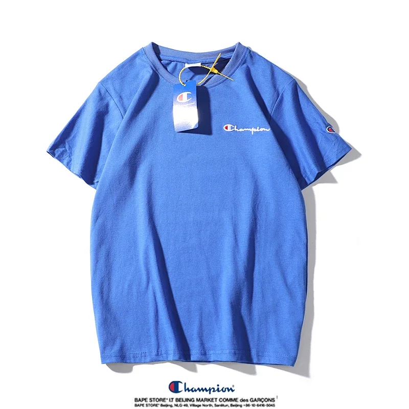Champion small label pure cotton round neck short sleeved T-shirt | Superrbuy Spreadsheet