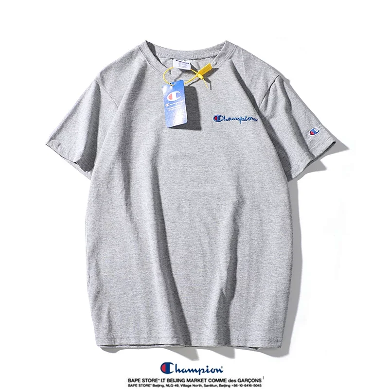 Champion small label pure cotton round neck short sleeved T-shirt | Superrbuy Spreadsheet