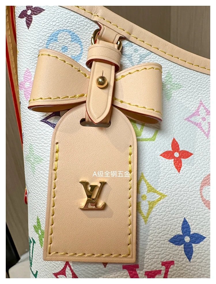 Louis Vuitton white tri colored CarryAll handbag | Superrbuy Spreadsheet