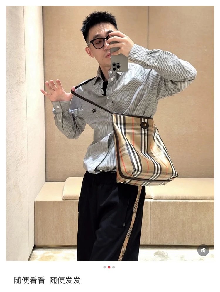 Burberry  Classic British plaid crossbody bag | Superrbuy Spreadsheet