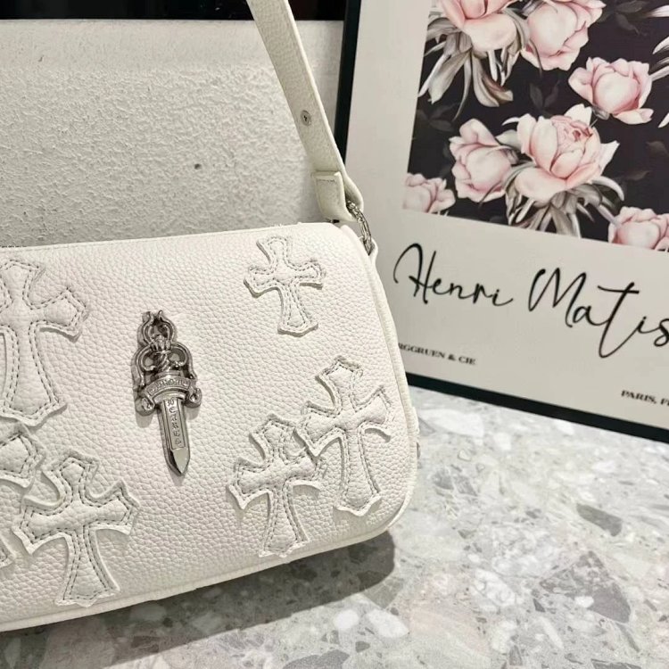 Chrome Hearts  Retro high-end lychee patterned shoulder bag | Superrbuy Spreadsheet