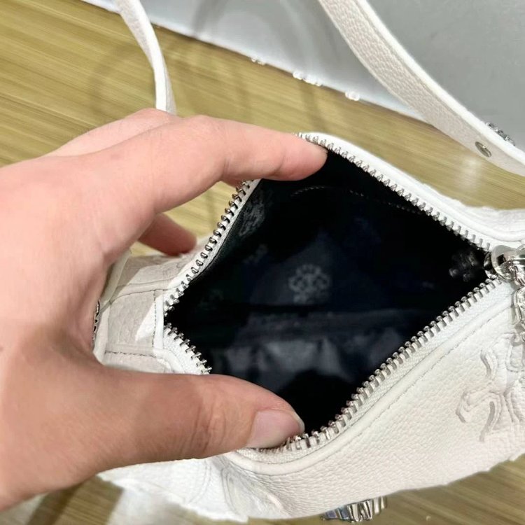 Chrome Hearts  Retro high-end lychee patterned shoulder bag | Superrbuy Spreadsheet