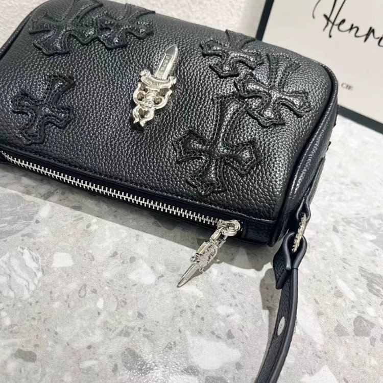Chrome Hearts  Retro high-end lychee patterned shoulder bag | Superrbuy Spreadsheet