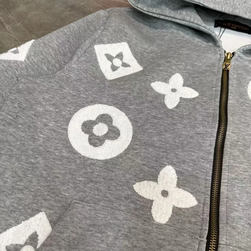Louis Vuitton hooded zipper sweatshirt | Superrbuy Spreadsheet