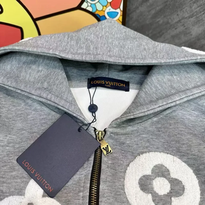 Louis Vuitton hooded zipper sweatshirt | Superrbuy Spreadsheet